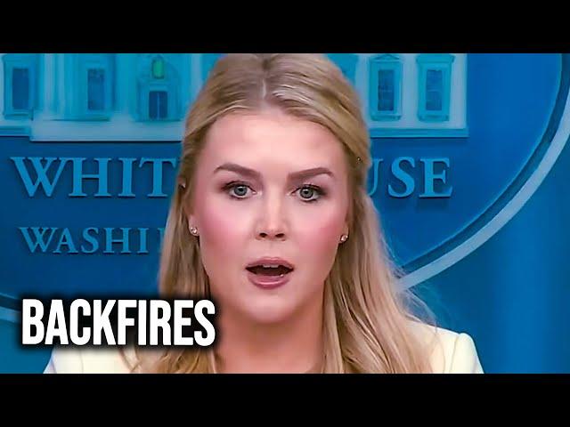 Trump Press Secretary Left HUMILIATED By Reporter's Brutal Fact-Check