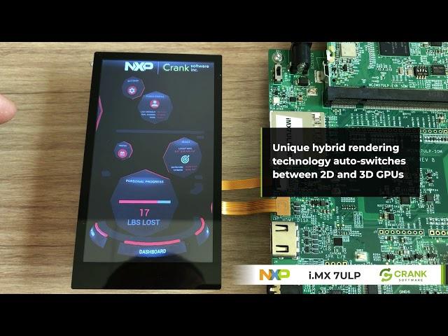 Experience Storyboard on the i.MX 7ULP | Crank Software Sample GUI Demo Image