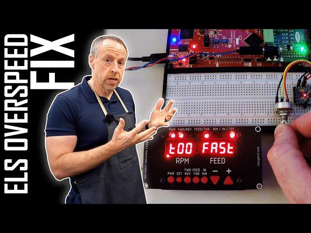 Overspeed Error Detection | Lathe Electronic Leadscrew - Part 21