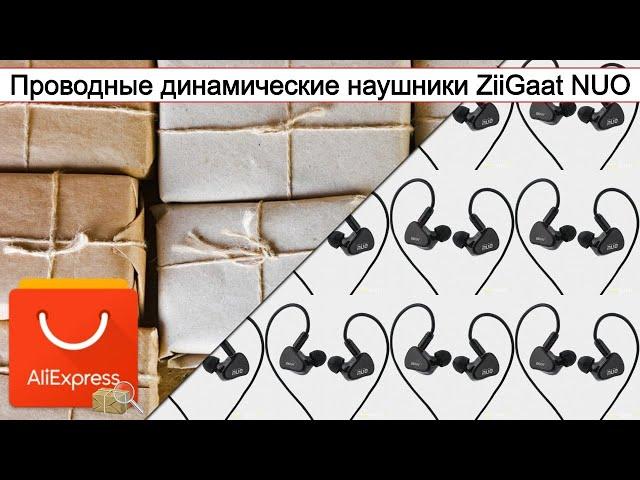 Проводные динамические наушники ZiiGaat NUO | #Обзор