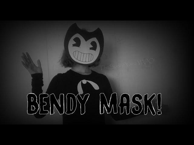 Making Bendy mask! (Halloween special)