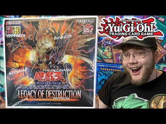 Konami's NEWEST Set! Yu-Gi-Oh! Legacy of Destruction Unboxing!