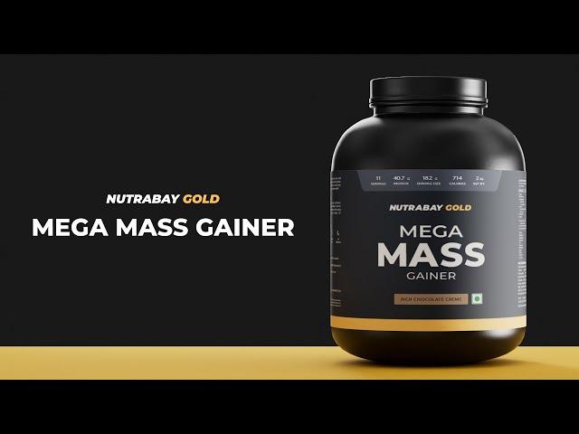 Nutrabay Gold Mega Mass Weight Gainer