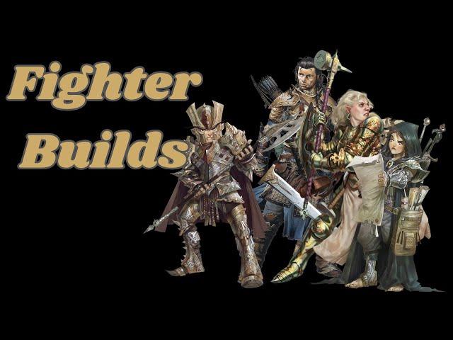 Some Fighter Builds: Pathfinder 2e Level 1