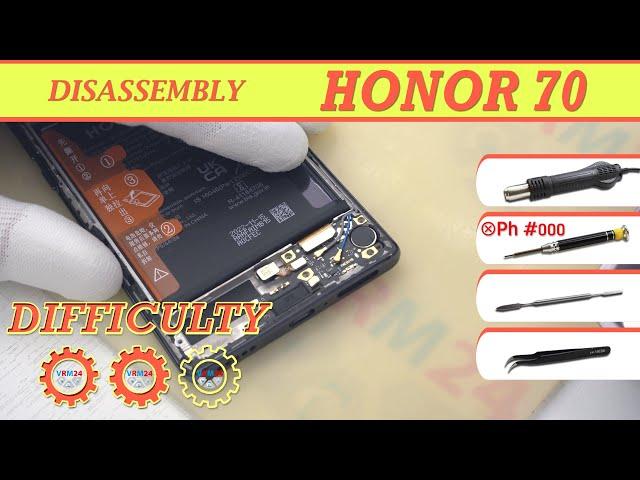 HONOR 70 FNE-NX9 Disassembly Take apart | In detail