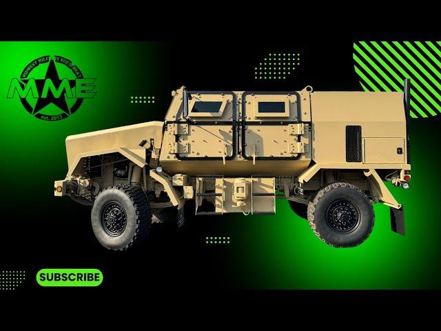 4 Door 2008 BAE Caiman Light (CLT) 4X4 MRAP Armored Vehicle