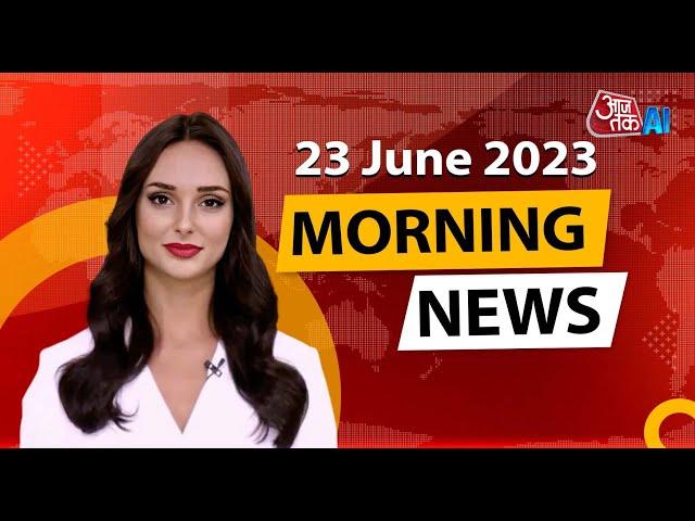 Watch: Morning News Headlines From Aaj Tak AI Anchor Sana