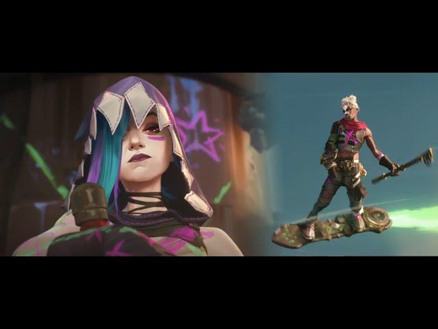 Arcane: Season 2 | Jinx and Ekko Entrance