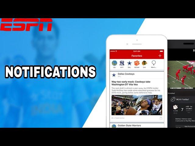 How To Fix And Solve Espn App Notifications | Final Solution