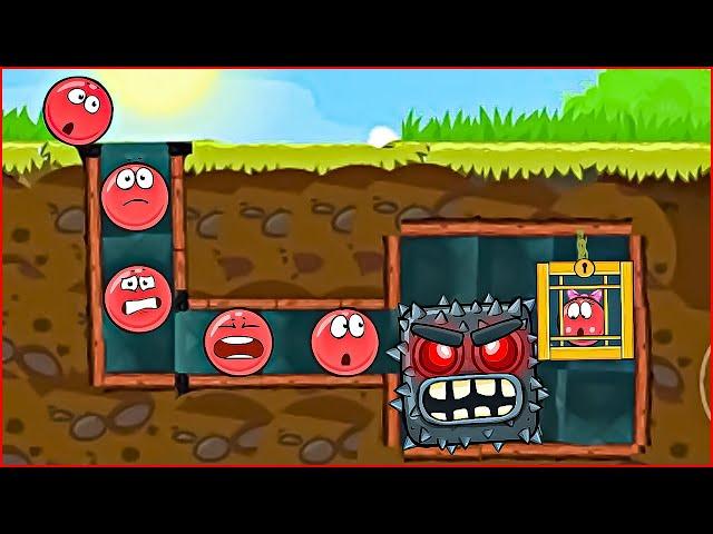 обновление в игре про красный шарик red ball 4 от Спуди про несносный шар !