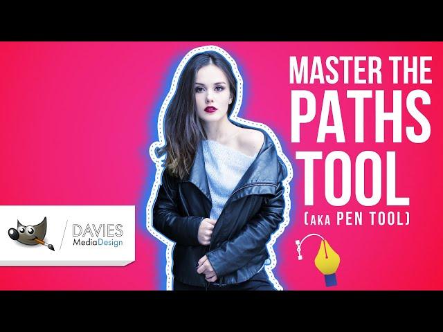 Master the Paths Tool in GIMP 2.10