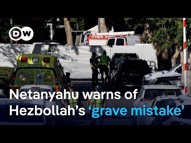 Israel: Netanyahu calls drone attack assassination attempt | DW News