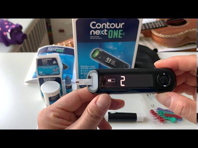 How to use a Contour Next One Diabetes Glucometer