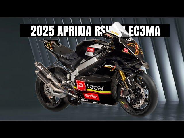 2025 NEW APRILIA RSV4 X EC3MA UNVEILED | BEST EVER MADE.!!