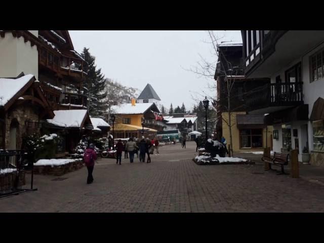 Winter in Vail Village