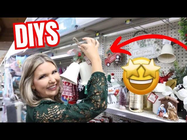 Get READY to DIY this dollar store Christmas ornament!