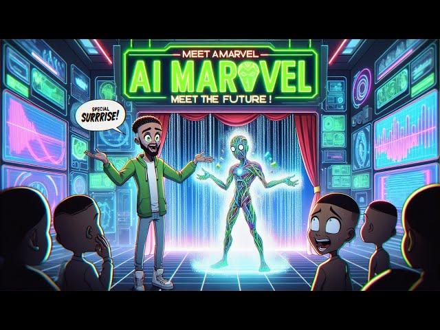 Tall Boy Unveils AI Marvel: Meet the Future!