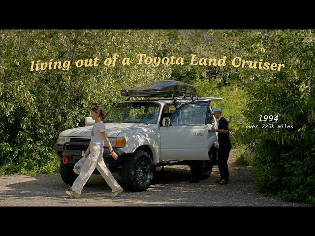 Living out of a 1994 Toyota Land Cruiser for 3 weeks | Roadtrip from California to Canada