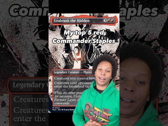 My top 5 Red Commander Staples 