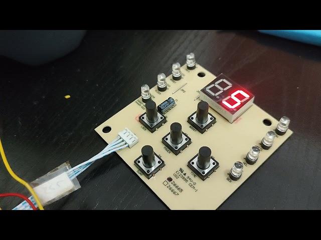 ESP32 communication with Intex SWG control board (TM1650)