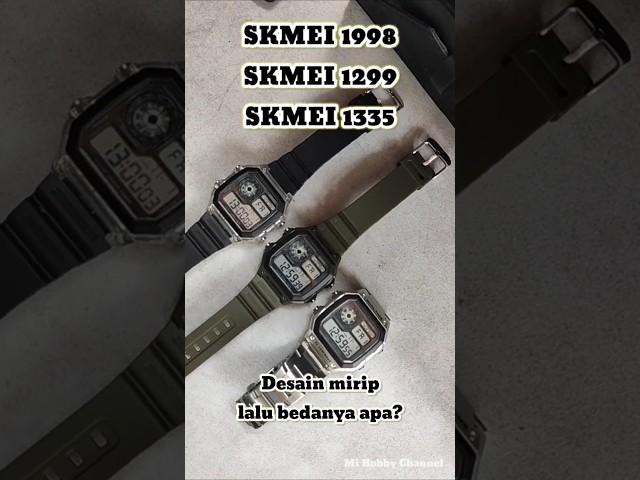 SKMEI 1998, 1299, 1335 desain sama. Bedanya dimana ya? #shorts #skmeiwatch