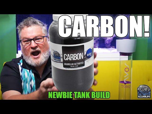 Using ACTIVATED CARBON in Your Saltwater Aquarium - Newbie Tank Build