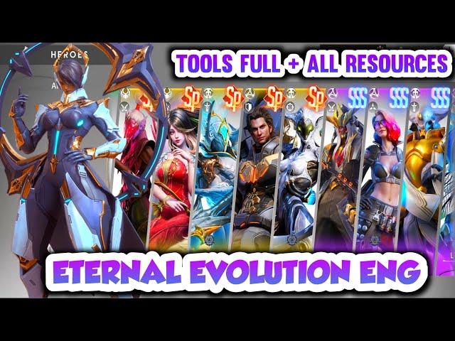 Eternal Evolution ENG Server GM - Tools Full , All Hero SP & SSS , All Resources , Unlimited DM