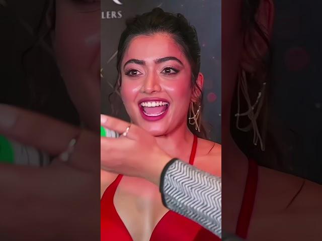 Rashmika Mandanna hot in red Dress #rashmikamandanna #vertical #very #hot