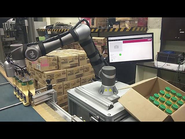 TM Robot Bottle Packing