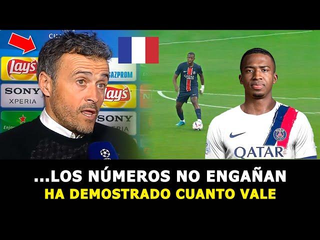 Luis Enrique ELOGIA a WILLIAN PACHO y DESTACA ESTO del ECUATORIANO "NUNCA HACE FALTAS Y RECUPERA"