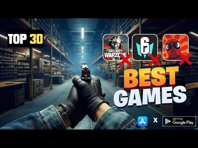 TOP New 30 Best (Android/iOS) Mobile Games 2025 | High Graphics (Online/Offline) Game