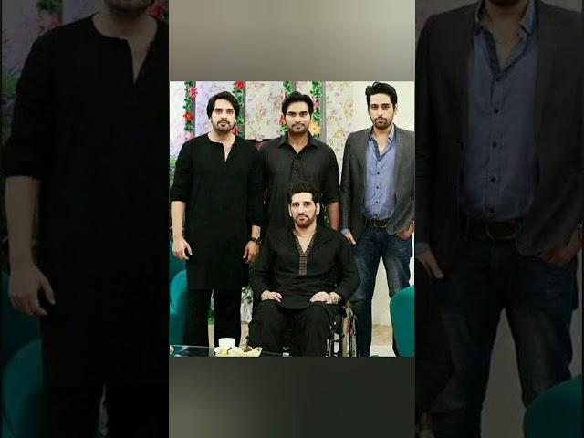 #pakistani actors with brothers #drama #love #showbiz