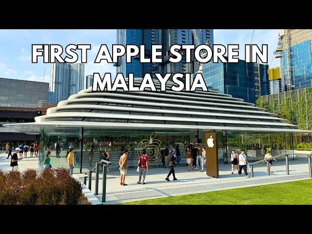 First Apple Store in Malaysia | The Exchange TRX Mall | Kuala Lumpur Malaysia