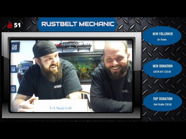 Rustbelt Mechanic Live With JRC54