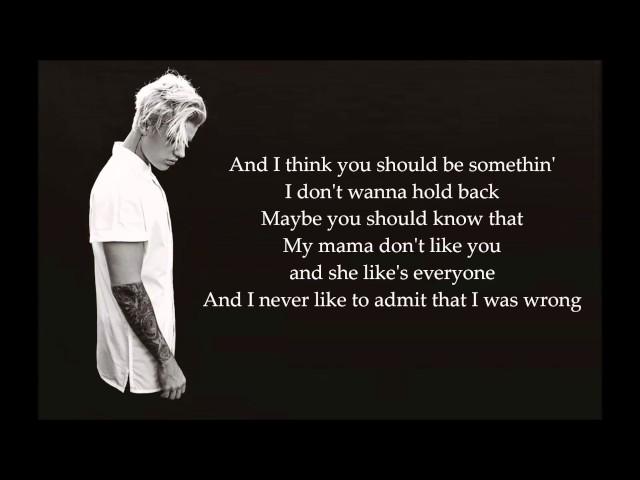 Justin Bieber - Love Yourself (Lyrics)