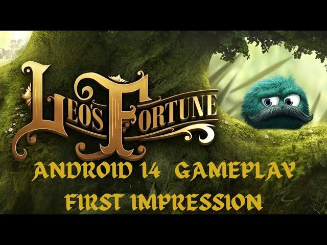 Playing Leo's Fortune on Android - Is This the Best Game?