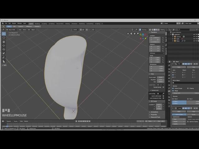 blender 2.8 crease and bevel edges