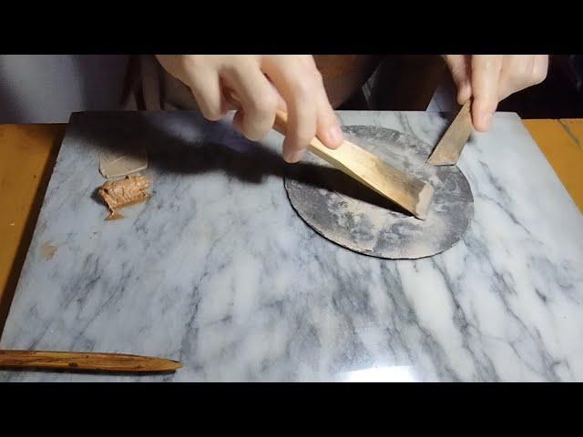Making boards with Urushi.