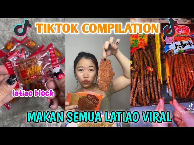 MUKBANG SEMUA LATIAO SNACK CHINA VIRAL || KOMPILASI VIDEO TIKTOK CHRISTINE YUWANTI