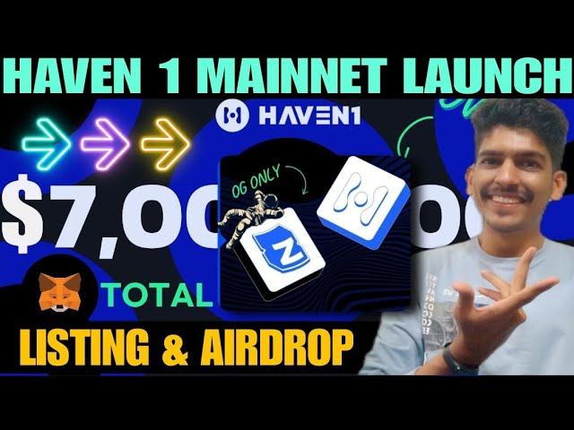 Satoshi Haven1 Withdrawa | Haven Testnet to Mainnet Claim new update | H1 coin price prediction Pell