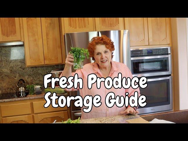 Fresh Produce Storage Guide