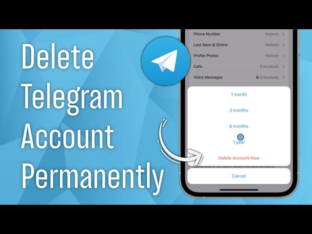 How To Delete Telegram Account