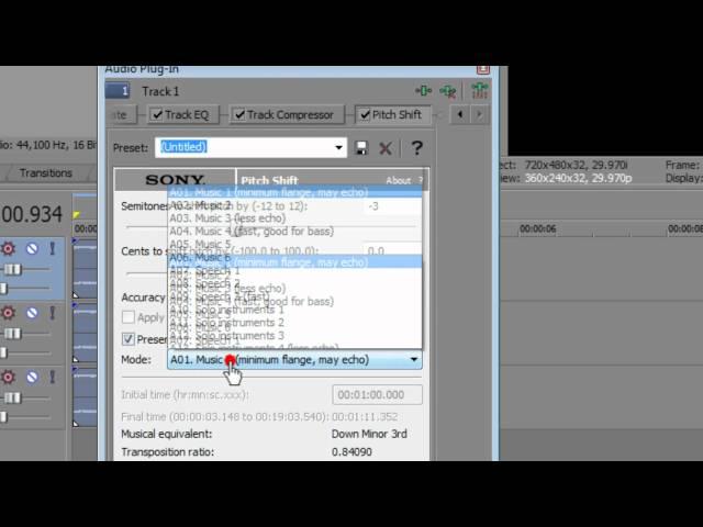 Sony Vegas-Robot Sound Effect (Tutorial) |HD|