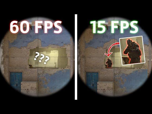 15 FPS в кс го — Эксперимент кс го