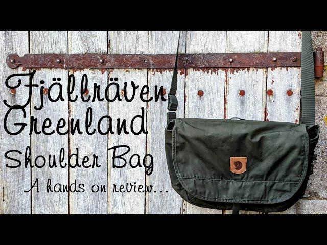 Fjällräven Greenland Shoulder Bag - hands on review