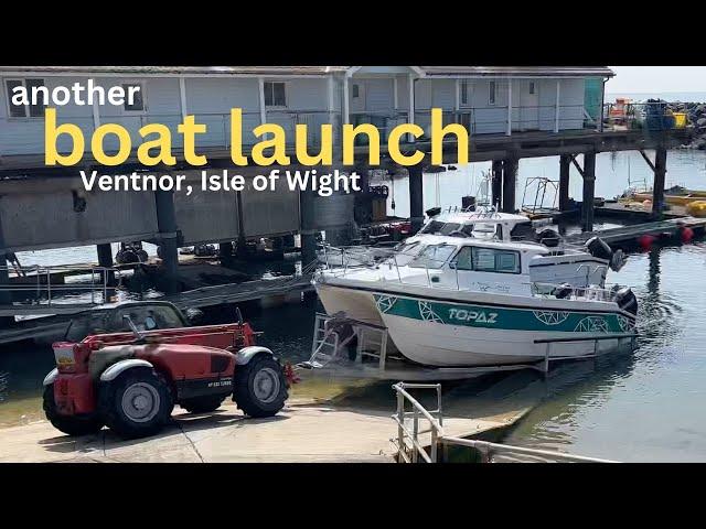 Another successful boat launch by Cheetah Marine, Ventnor