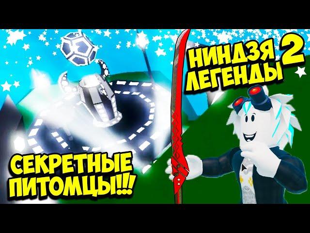 НИНДЗЯ ЛЕГЕНДЫ 2! КАК НАЙТИ СЕКРЕТНУЮ СФЕРУ С ПИТОМЦАМИ! КОДЫ ROBLOX Ninja Legends 2