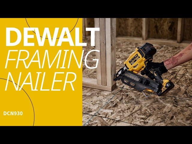 Dewalt DCN930 20V MAX XR Framing Nailer