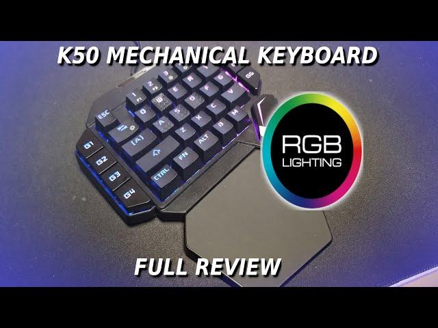 K50 One Handed Mechanical Keyboard (Full Review)