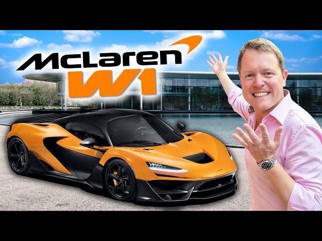 New MCLAREN W1! First Look at the P1 Successor